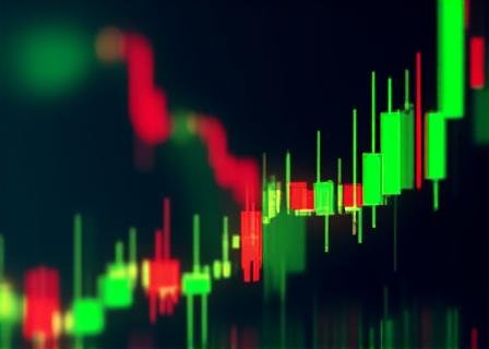 Financial chart showing bullish market trends in the Philippine Stock Exchange